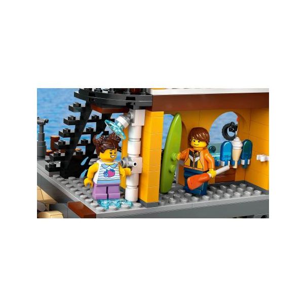 LEGO 60422 Morska luka sa teretnim brodom - 227555