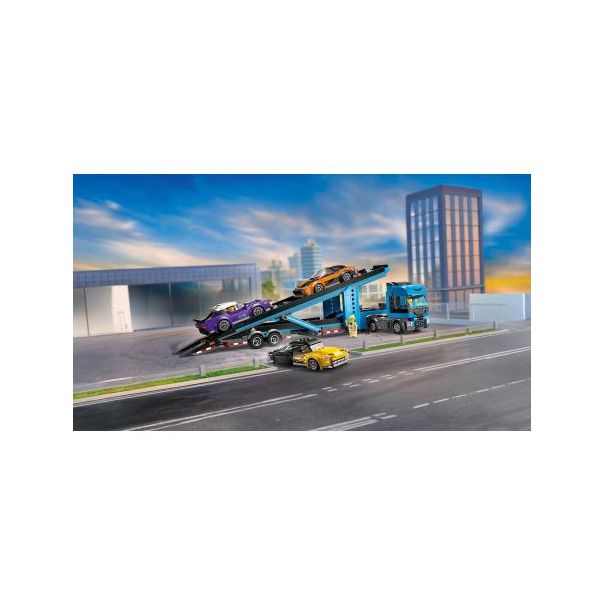 LEGO 60408 Auto-transporter sa sportskim autićima - 227557