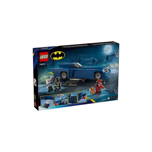 LEGO 76274  Betmen™ sa Betmobilom™ protiv Harli Kvin™ i Gospodina Ledenog™ - 227564