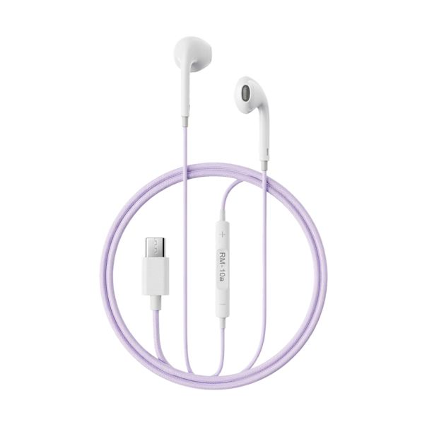 Slušalice REMAX Multicolored Series RM-10a Type C roze - EP3127821