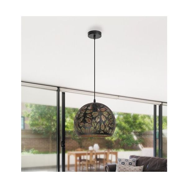 Rabalux Visilica Manorca E27 1x MAX 40W crna (2276) - 2276-1-1