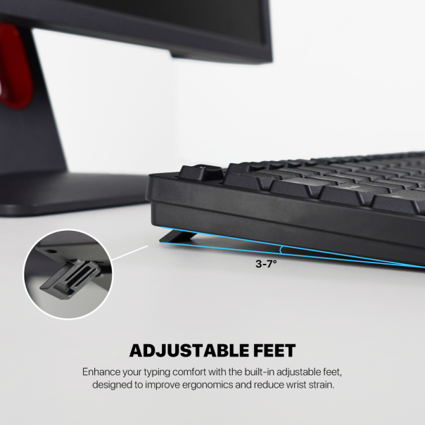 Combo miš i tastatura Fantech GO KM-101 crni - EP3148566