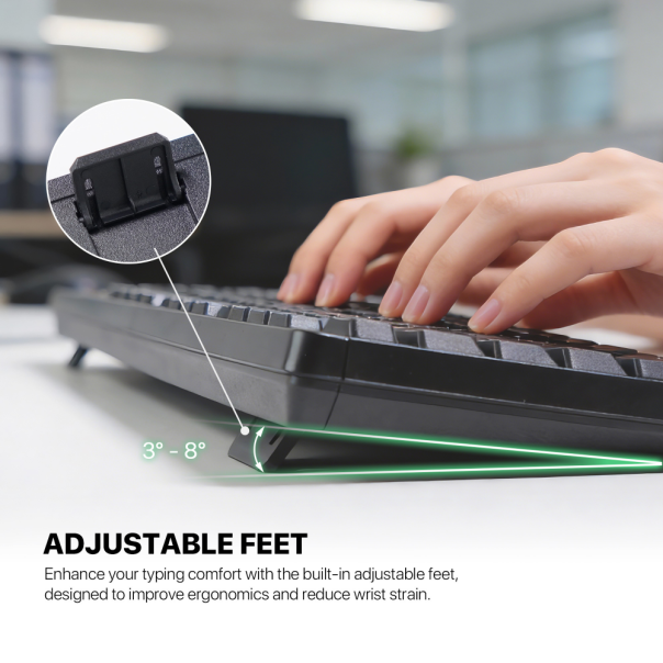 Combo miš tastatura wireless Fantech WK-900 GO crni - EP3148569