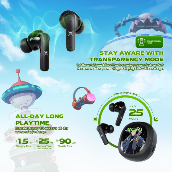 Slušalice Wireless Fantech  FT20 OP Groove ANC ONE PIECE - ZORO - EP3148554