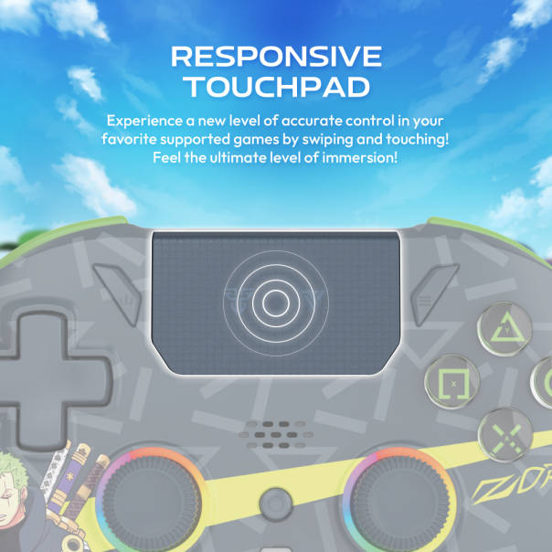 Joypad Wireless Fantech WGP14V2 OP EOS PRO II ONE PIECE - ZORO - EP3148488