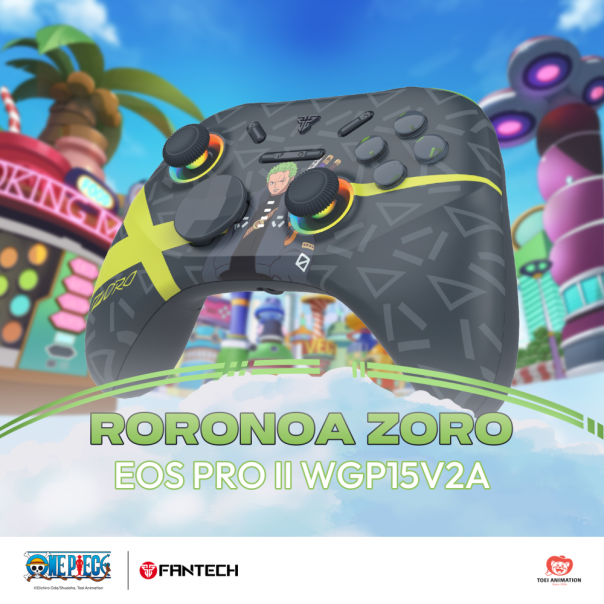 Joypad Wireless Fantech WGP15V2A OP EOS PRO II ONE PIECE - ZORO - EP3148500