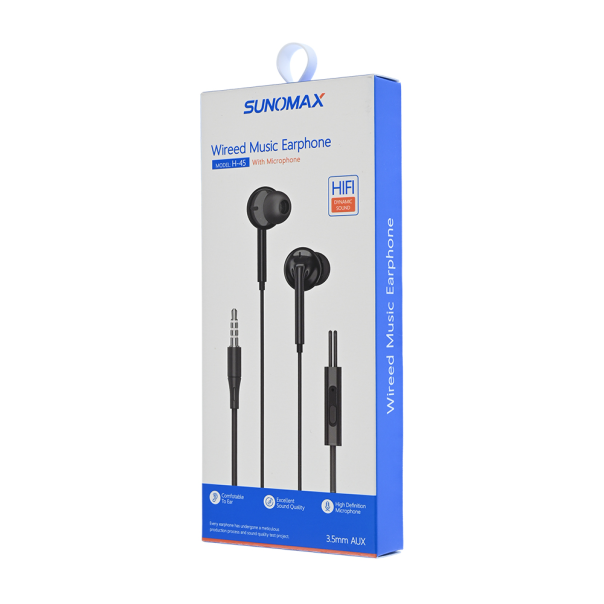 Slušalice Sunomax H-45 3.5mm crne - EP3106907