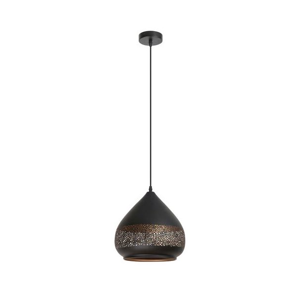 Rabalux Visilica Kaia E27 1x MAX 40W crna (2278) - 2278-1-1