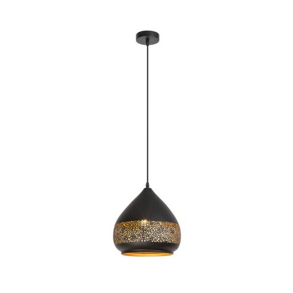 Rabalux Visilica Kaia E27 1x MAX 40W crna (2278) - 2278-1-1