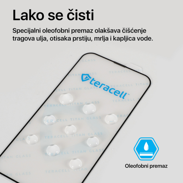Zaštitno staklo Tempered glass Teracell Titan 2.5D za Honor 600 Lite crni - EP3101595
