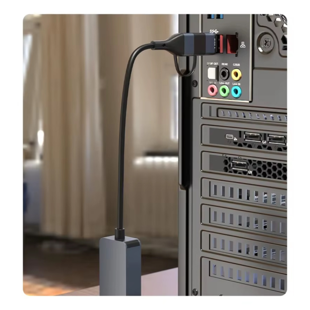Adapter Type C - USB 3.0 JWD na 2.5Gbps Gigabitni LAN sivi - EP3194980