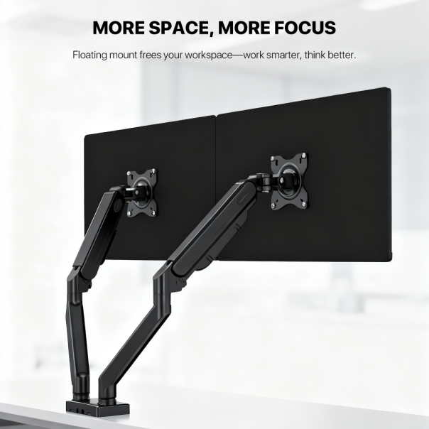 Nosač za dva monitora Fantech WorkStation ProMount MBD1 crni - EP3196195