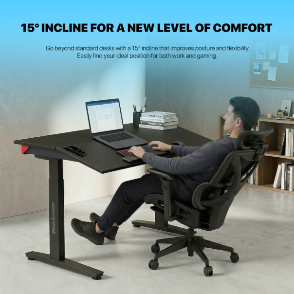 Sto Gaming Fantech DW314 ZURICH podesivi Ergonomski Magnetic Desk crni - EP3196312