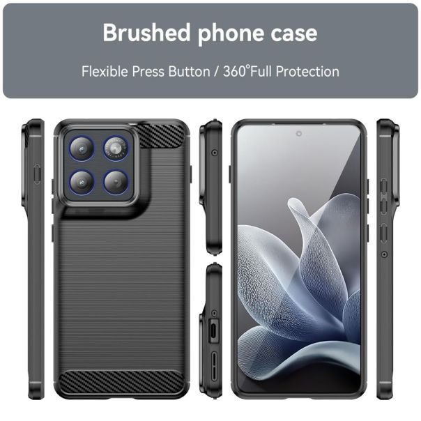 Maska za Motorola Edge 70 crna Defender Safeguard - EP2864284