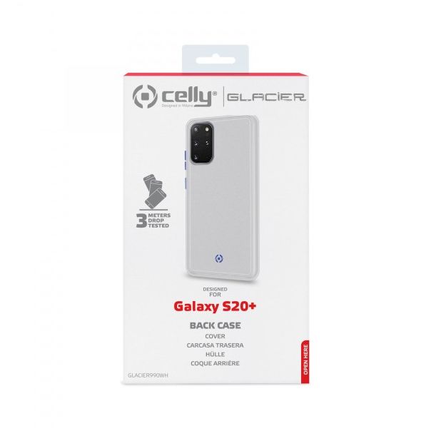 CELLY Maska GLACIER za Samsung S20 + - GLACIER990WH