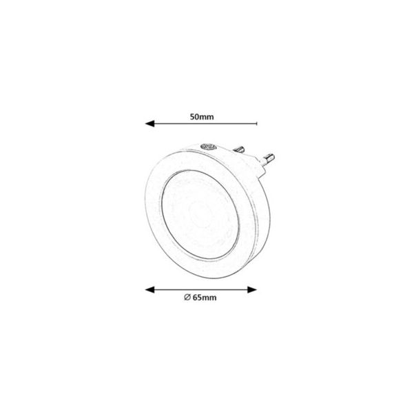 Rabalux Dekorativna rasveta Pumpkin LED 05W bela (2282) - 2282-1-1-1-1