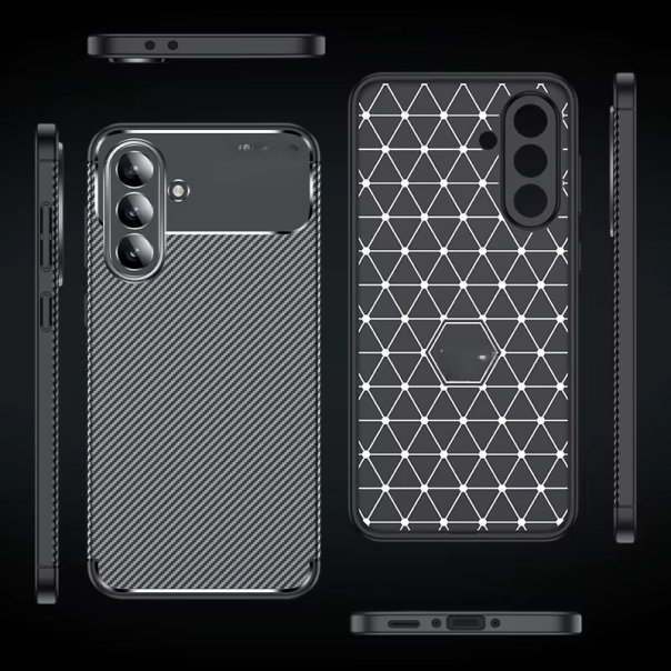 Maska za Samsung Galaxy A27 5G Defender Carbon crna - EP3208693