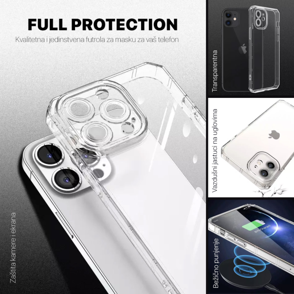 Maska za Samsung Galaxy A27 5G Full Protection transparent - EP3208696