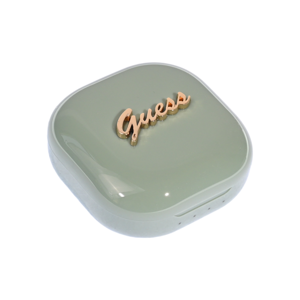 Bluetooth slušalice Guess Script Metal Logo zelene (GUTWSJ7BTE4GN) - EP3198998