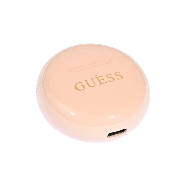 Bluetooth slušalice Guess TWS Small Round Gold Classic Logo print bez (GUTWSH1HGCDE) - EP3199004