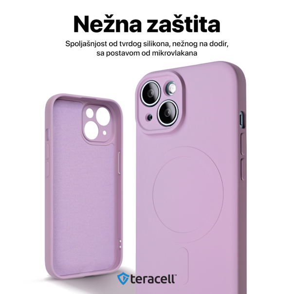 Maska za Samsung Galaxy S26 FE ljubičasta Teracell Giulietta Magsafe - EP3208702