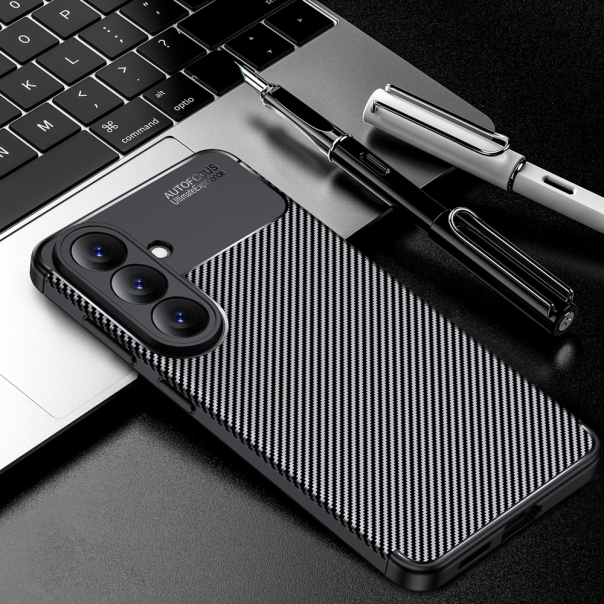Maska za Samsung Galaxy S26 FE Defender Carbon crna - EP3208714