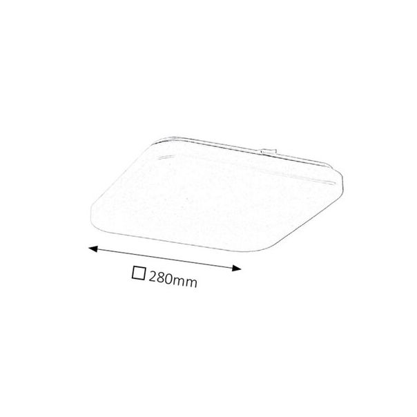 Rabalux Plafonjera Rob LED 20W bela (2286) - 2286-1