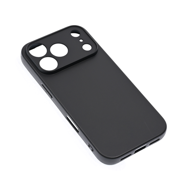 Maska za iPhone 17 Pro/18 Pro 63 mat silikonska Skin crna - EP3243426