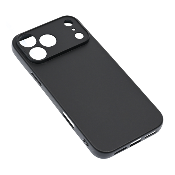 Maska za iPhone 17 Pro Max/18 Pro Max 69 mat silikonska Skin crna - EP3243432