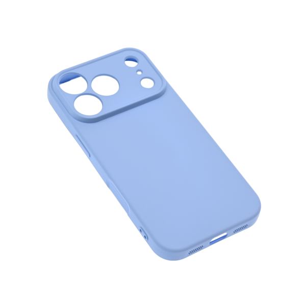 Maska za iPhone 17 Pro/18 Pro 63 Teracell Soft Velvet svetlo plava - EP3243476