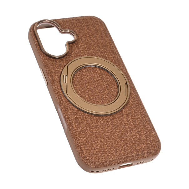Maska za iPhone 17 63 braon Magsafe Textile - EP3270524