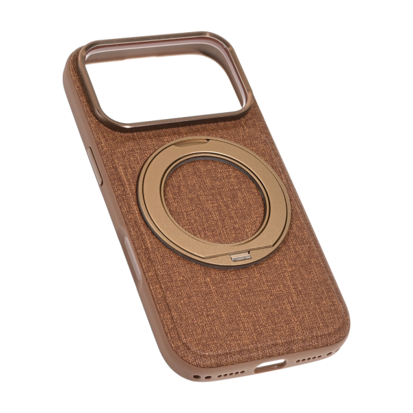 Maska za iPhone 17 Pro/18 Pro 63 braon Magsafe Textile - EP3270554