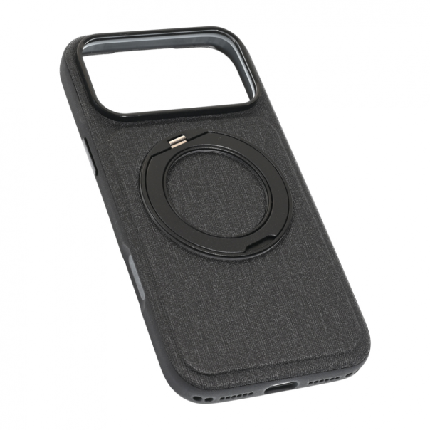 Maska za iPhone 17 Pro Max/18 Pro Max 69 Magsafe Textile crna - EP3270542