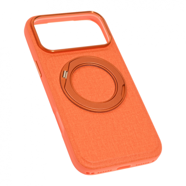 Maska za iPhone 17 Pro Max/18 Pro Max 69 narandžasta Magsafe Textile - EP3270545