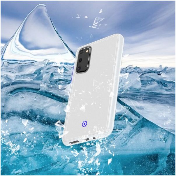 CELLY Maska GLACIER za Samsung S20 - GLACIER992WH