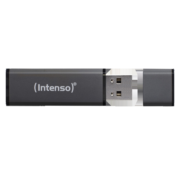 (Intenso) USB Flash drive 8GB Hi-Speed USB 2.0, ALU Line - USB2.0-8GB/Alu-a - EP2952412