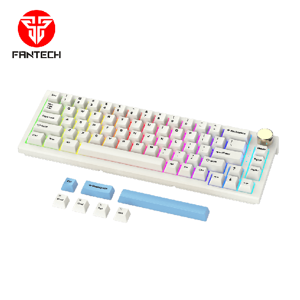 FANTECH Gejmerska mehanička tastatura MK858 MAXFIT67 SPACE EDITION (BELI SWITCH) - FT99936