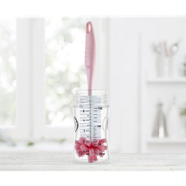 BABYJEM CETKA ZA CISCENJE FLASICA - PINK - EP2739941