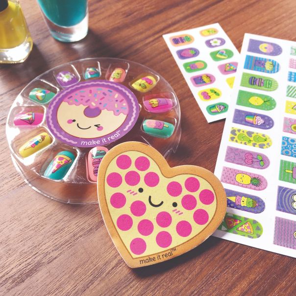 Make it Real Set za lakiranje glitter girls nail party - 2306-1-1-1-1