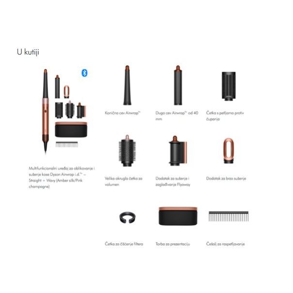 DYSON Stajler za kosu Airwrap i.d 123682 Amber silk - 23289