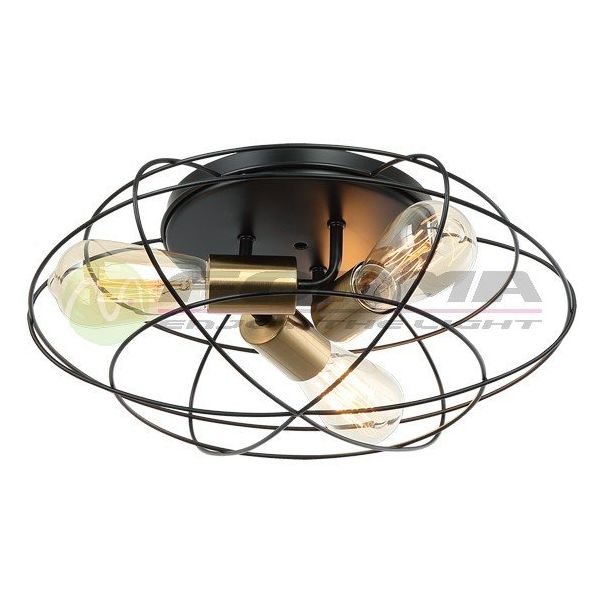FORMA Plafonska lampa 3xE27 F7247-3C BK - 003708