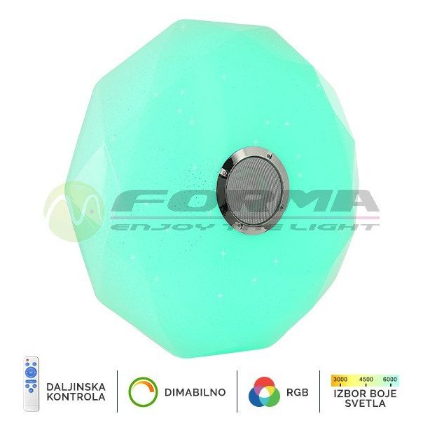 FORMA LED plafonjera 36W 4000K+RGB LP-801-36 - 003517