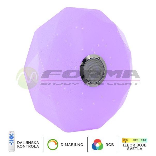 FORMA LED plafonjera 36W 4000K+RGB LP-801-36 - 003517