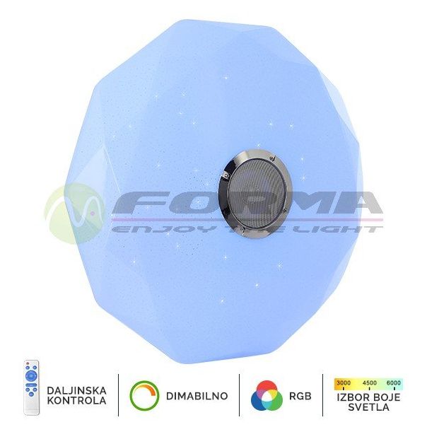 FORMA LED plafonjera 36W 4000K+RGB LP-801-36 - 003517