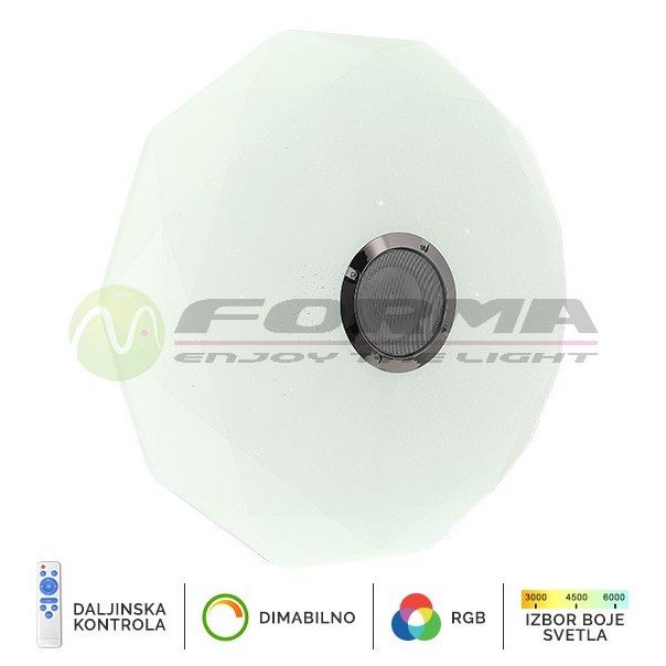 FORMA LED plafonjera 36W 4000K+RGB LP-801-36 - 003517