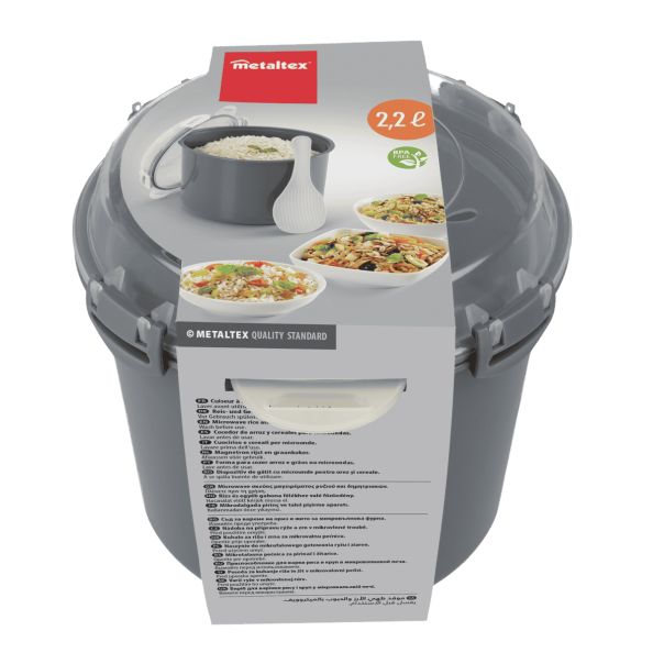 METALTEX Posuda za kuvanje pirinča i žitarica u mikrotalasnoj - 235130 000