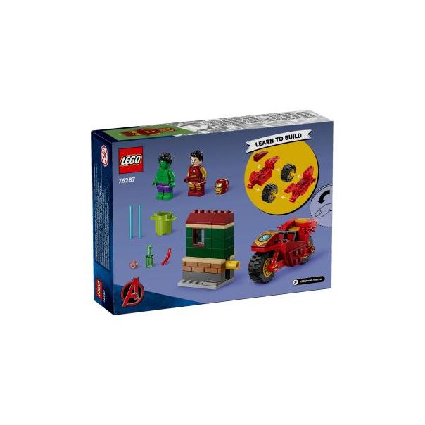 LEGO 76287 Ajronmen na motoru i Hulk - 236142
