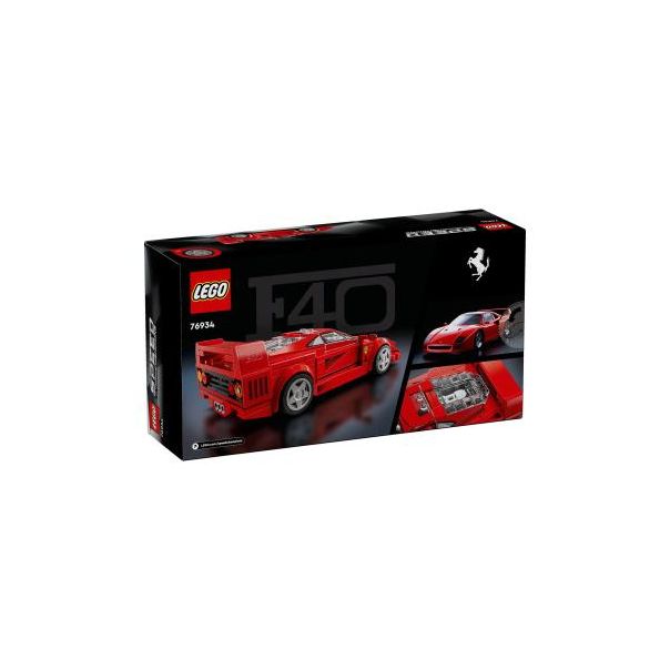 LEGO 76934 Ferrari F40 superautomobil - 236556
