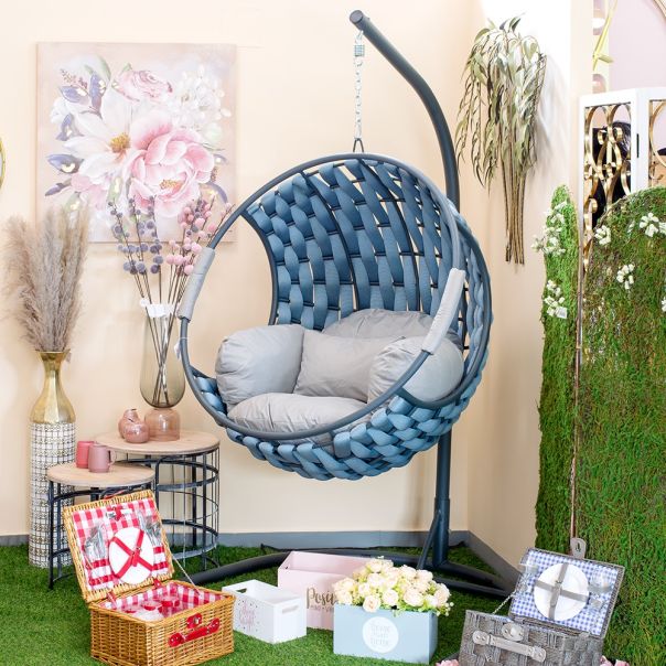 ENA Baštenska ljuljaška single plava 23710-1 - 23710-1