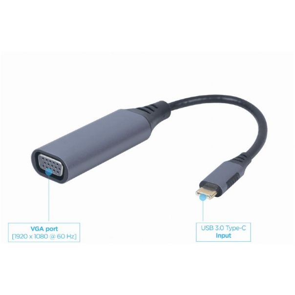 CABLEXPERT Adapter A-USB3C-VGA-01 USB-C - VGA - 42546